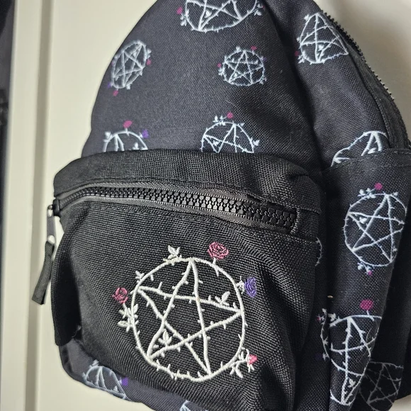 (NEW) Pentacle Witchy Mini Backpack - Picture 2 of 5